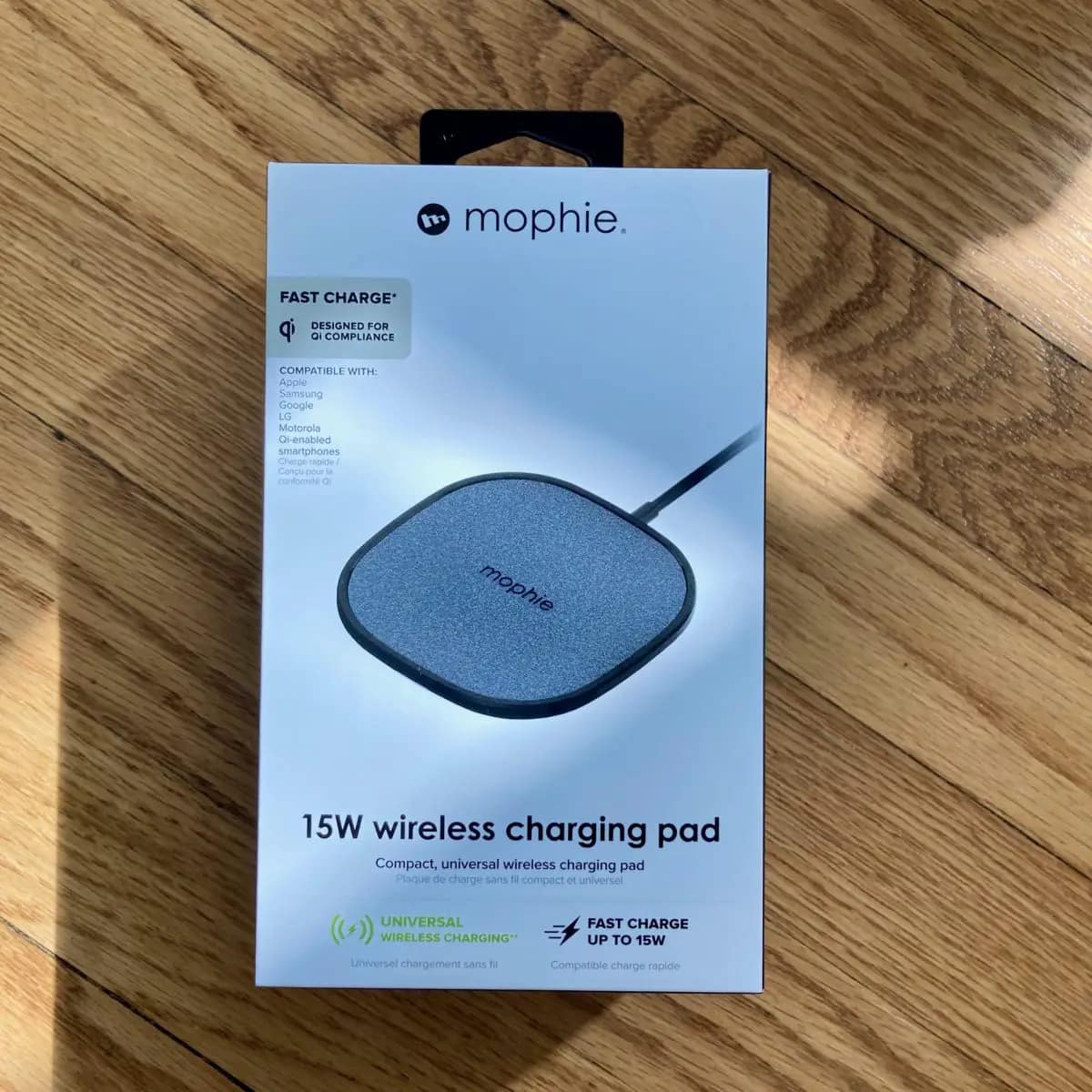 In Review: Mophie 15w wireless charging pad - Knapsack